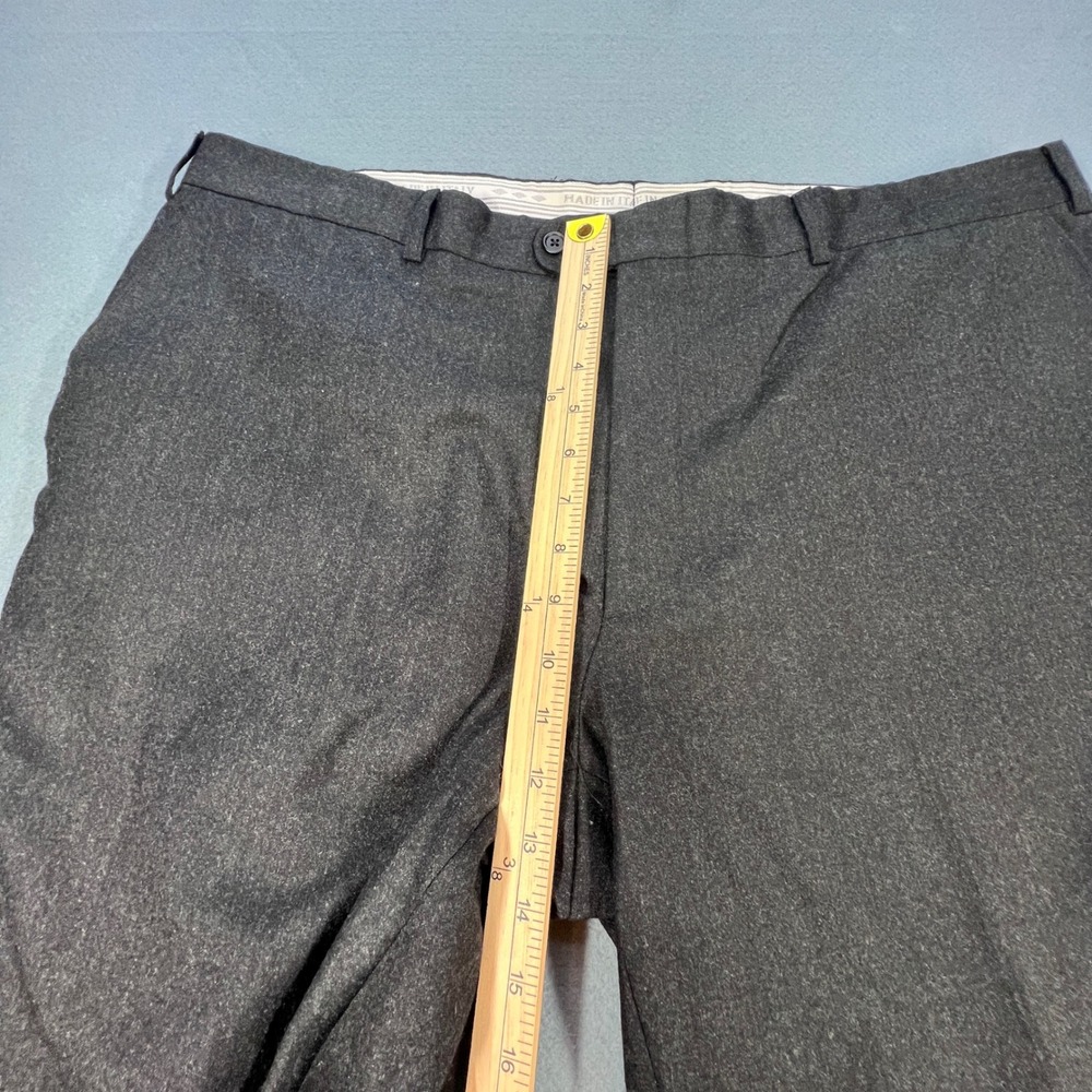 Linea Naturale Luxe Zignone Wool Cashmere Gray Dress Pants Mens 42 Made in Italy - Picture 6 of 8